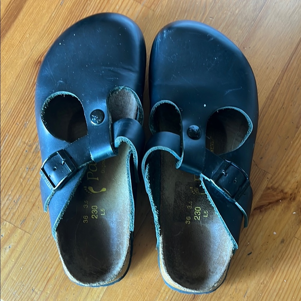 Birkenstock Papillio black leather size 36